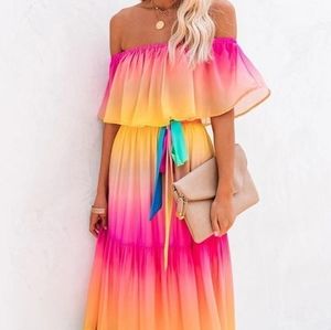 🌈 rainbow maxi